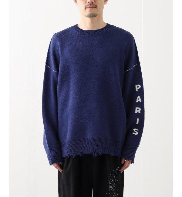 Paris Saint-Germain「【Paris Saint-Germain / パリ・サン＝ジェルマン】PSG JP CRASH KNIT」|ニット・セーター|