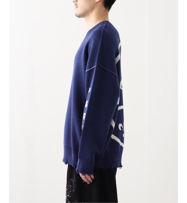 Paris Saint-Germain「【Paris Saint-Germain / パリ・サン＝ジェルマン】PSG JP CRASH KNIT」|ニット・セーター|