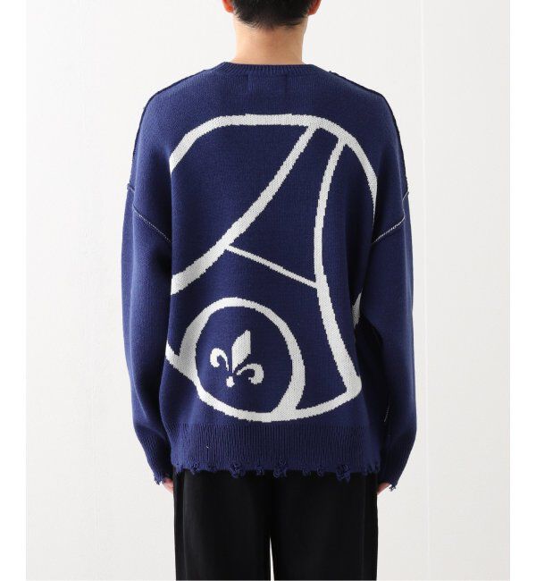 Paris Saint-Germain「【Paris Saint-Germain / パリ・サン＝ジェルマン】PSG JP CRASH KNIT」|ニット・セーター|