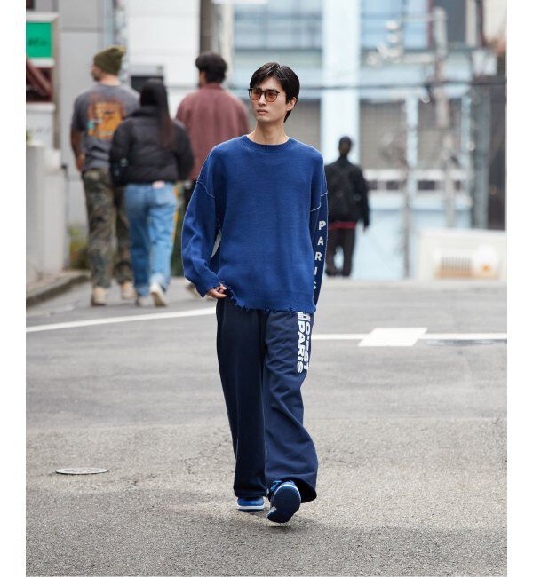 Paris Saint-Germain「【Paris Saint-Germain / パリ・サン＝ジェルマン】PSG JP CRASH KNIT」|ニット・セーター|