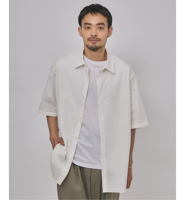 EDIFICE「ETS.MATERIAUX(マテリオ) フレンチワーク ショートスリーブシャツ」|シャツ・ブラウス|