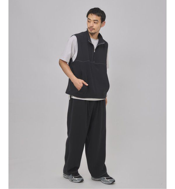 EDIFICE「E. WavingDobby イージーパンツ」|スラックス|