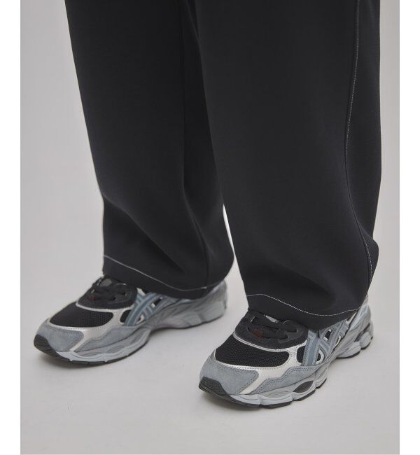 EDIFICE「E. WavingDobby イージーパンツ」|スラックス|