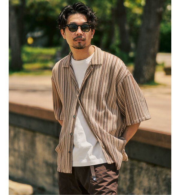 417 EDIFICE「ラッセル レース SS シャツ」|シャツ・ブラウス|