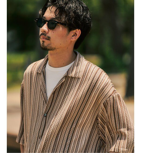 417 EDIFICE「ラッセル レース SS シャツ」|シャツ・ブラウス|