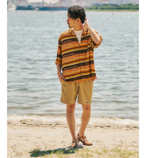 417 EDIFICE「ラッセル レース SS シャツ」|シャツ・ブラウス|