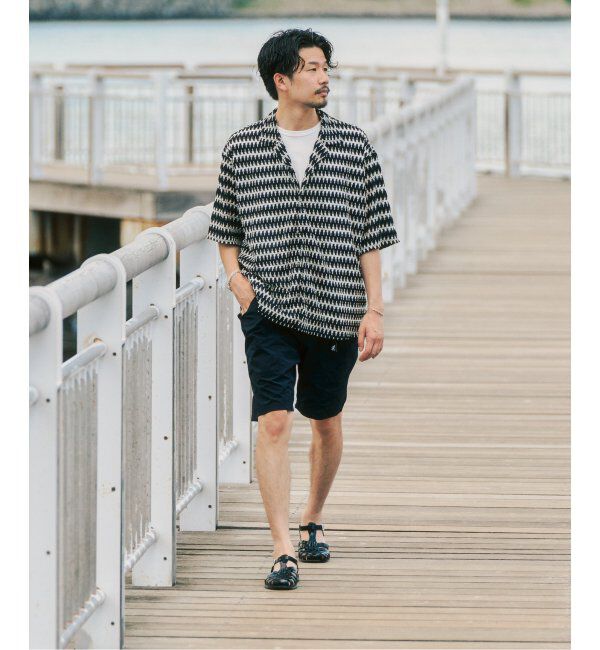 417 EDIFICE「ラッセル レース SS シャツ」|シャツ・ブラウス|