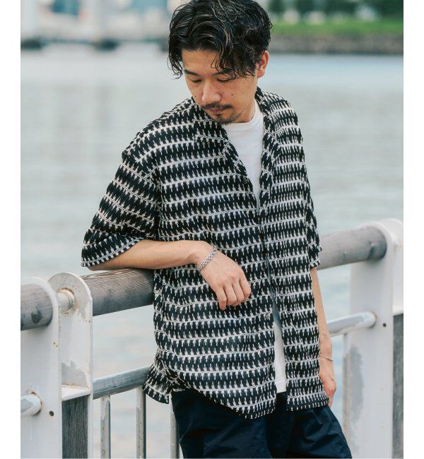 417 EDIFICE「ラッセル レース SS シャツ」|シャツ・ブラウス|