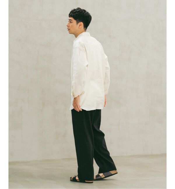 EDIFICE「《追加》リネン スキッパー シャツ」|シャツ・ブラウス|
