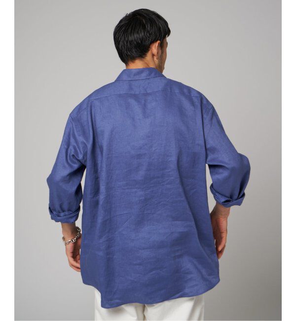 EDIFICE「《追加》リネン スキッパー シャツ」|シャツ・ブラウス|