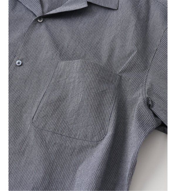 EDIFICE「E.FINX コードレーン オープン シャツ」|シャツ・ブラウス|