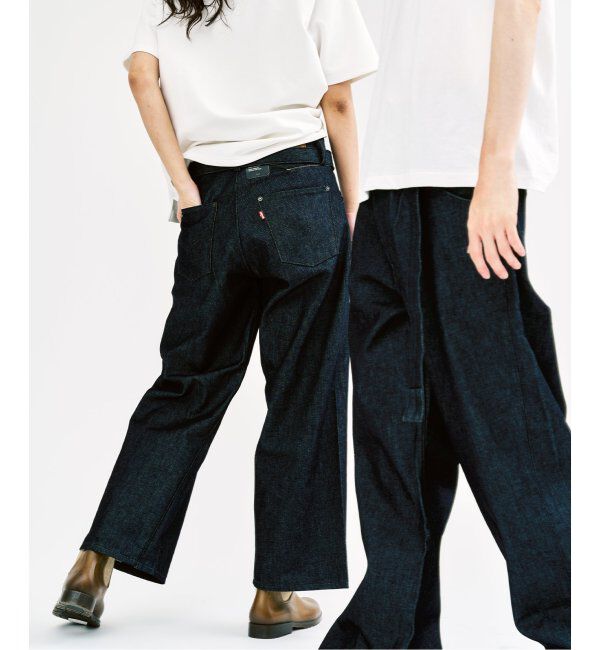417 EDIFICE「LEVI&rsquo;S(R)/リーバイス(R) 別注 TWISTED BELTED デニムパンツ L30」|デニム|