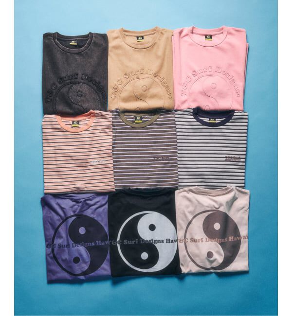 417 EDIFICE「T&C SURF DESIGNS 417別注 マルチボーダー Tシャツ」|Tシャツ・カットソー|