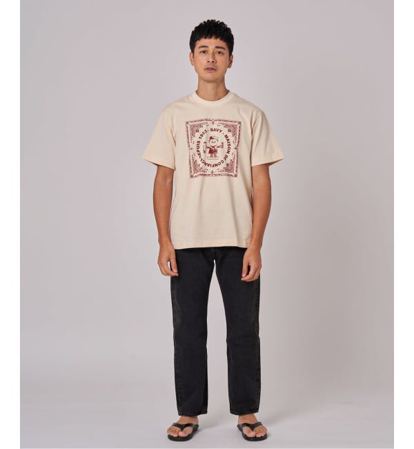 EDIFICE「GIFT SHOP (ギフトショップ) 別注 Savy T shirt Bandana」|Tシャツ・カットソー|