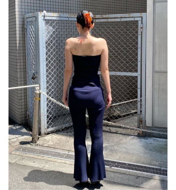 Oriens JOURNAL STANDARD「レースアップニットフレアパンツ」|その他|