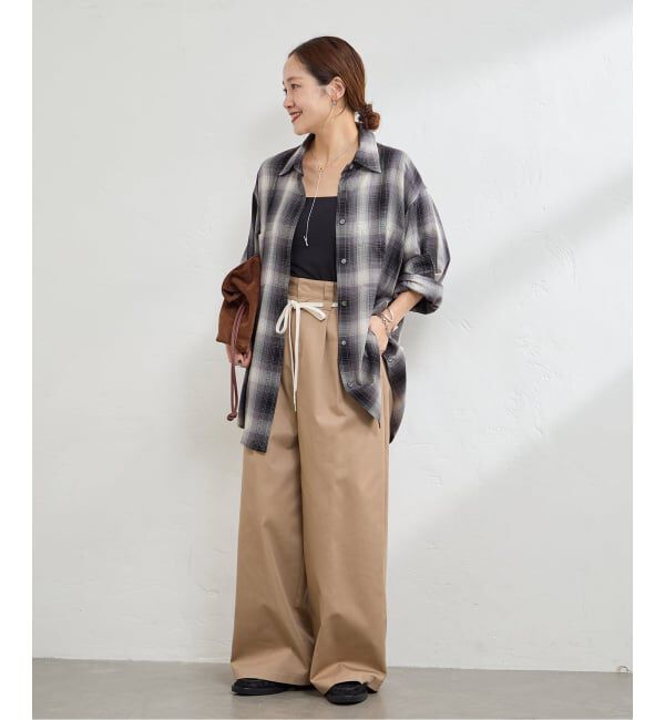 JOURNAL STANDARD「TCチノワイドパンツ」|チノ|