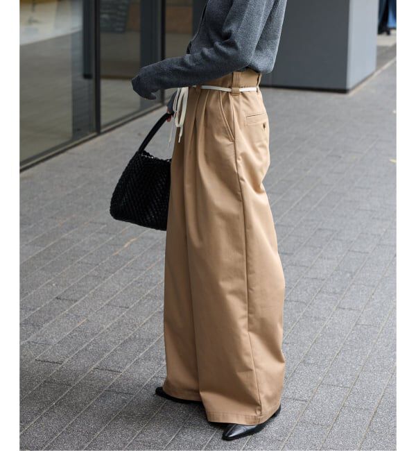 JOURNAL STANDARD「TCチノワイドパンツ」|チノ|