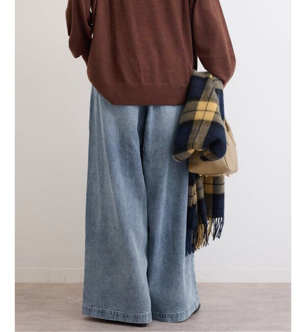 JOURNAL STANDARD relume「《追加2》C/R デニムワイドギャザー」|デニム|