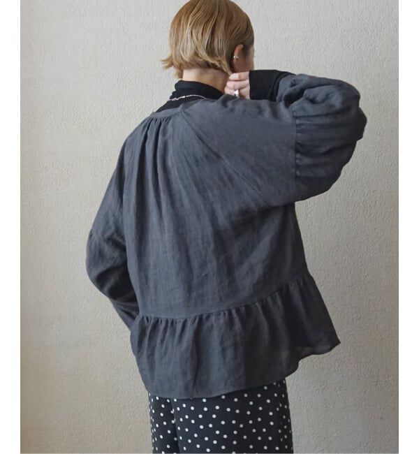 journal standard luxe「ヘムフリルギャザーブラウス」|シャツ・ブラウス|