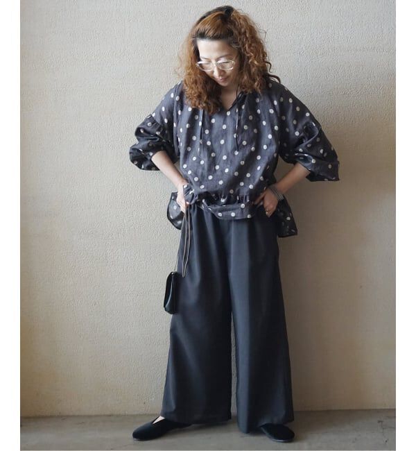 journal standard luxe「ヘムフリルギャザーブラウス」|シャツ・ブラウス|