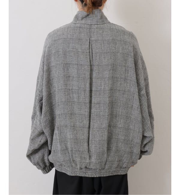 journal standard luxe「シルクMIXチェックブルゾン」|その他|