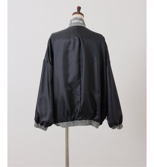 journal standard luxe「シルクMIXチェックブルゾン」|その他|