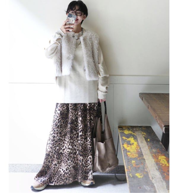 journal standard luxe「カーリーショートベスト」|ダウンベスト・ベスト|