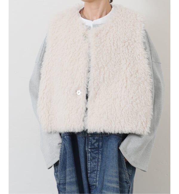 journal standard luxe「カーリーショートベスト」|ダウンベスト・ベスト|