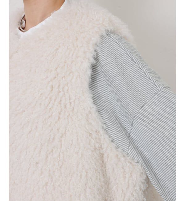 journal standard luxe「カーリーショートベスト」|ダウンベスト・ベスト|