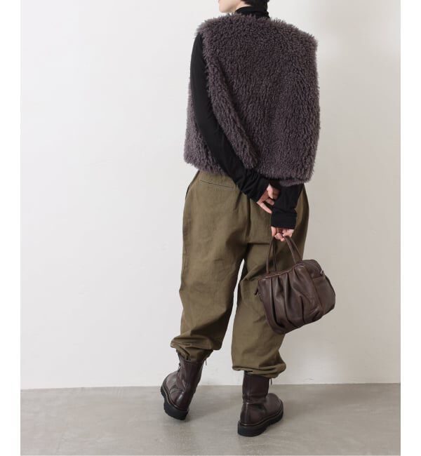 journal standard luxe「カーリーショートベスト」|ダウンベスト・ベスト|