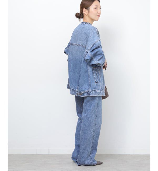 JOURNAL STANDARD relume「［26SS新作］別注【LEVI&rsquo;S】RIBCAGE WIDE LEG：デニム」|デニム|