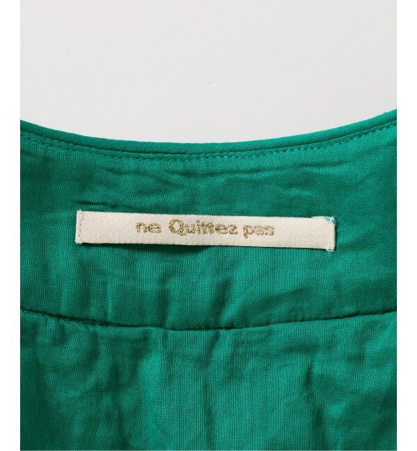 Spick and Span「【ne Quittez pas / ヌキテパ】COTTON VOILE DOT HEMLA」|ワンピース|