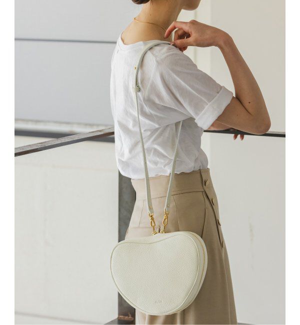 NOBLE「ch!iii/チー Leather Heart Shoulder」|ショルダー・メッセンジャー|