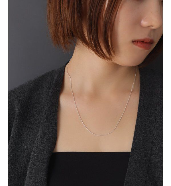 Spick and Span「【SAMH by LILAS】マジックチェーン50cmネックレス SV」|ネックレス|