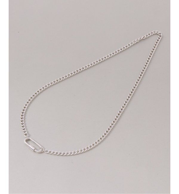 Spick and Span「【SAMH by LILAS】カラビナキヘイチェーンネックレス SV」|ネックレス|