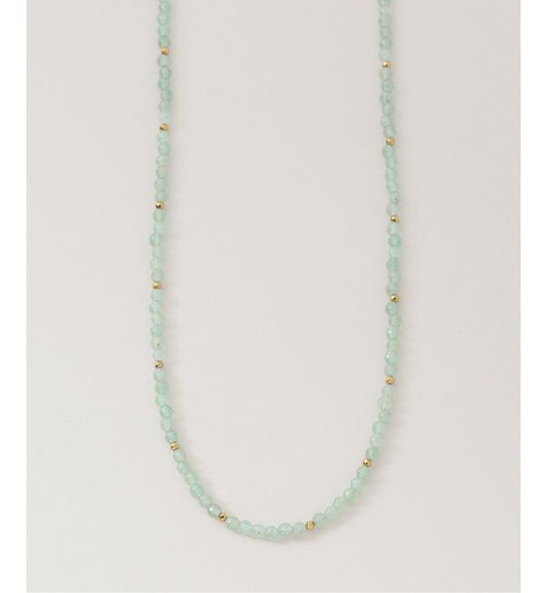 Spick and Span「【SAMH by LILAS】アベンチュリンネックレス SV」|ネックレス|