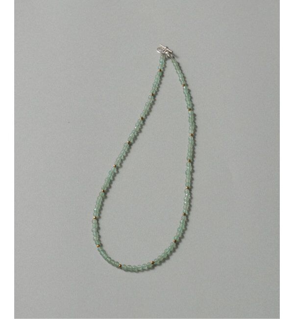 Spick and Span「【SAMH by LILAS】アベンチュリンネックレス SV」|ネックレス|