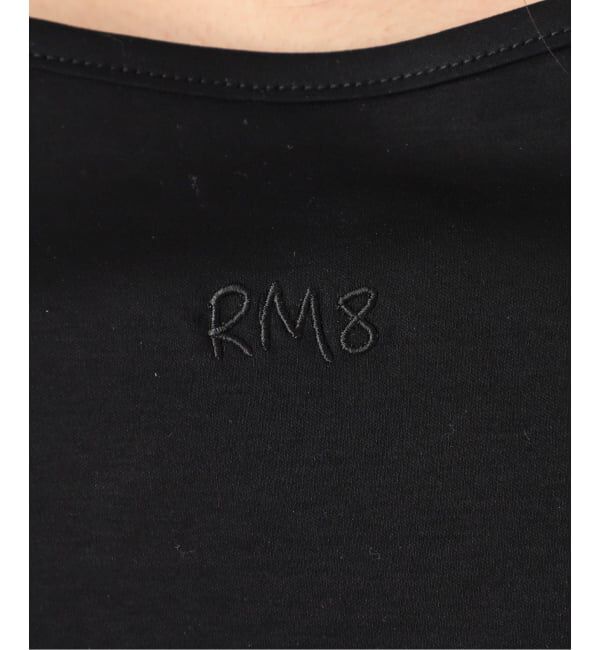 NOBLE「Room no.8/ルームエイト スムースコットンネックオープントップス」|Tシャツ・カットソー|