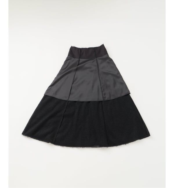 NOBLE「フェザーチュールフレアスカート」|スカート|