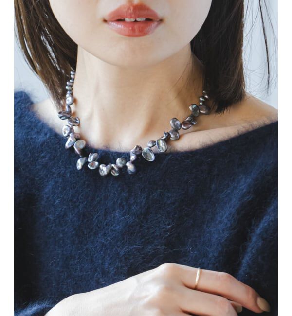 NOBLE「MIHOKO SAKAI/ミホコサカイ ケシLパールネックレス34cm」|ネックレス|