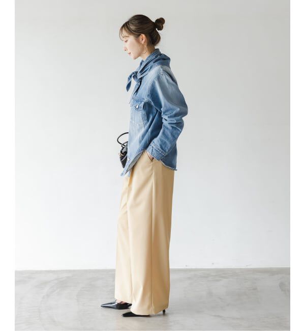 NOBLE「SERGE/サージ SCARF DENIM JACKET」|その他|