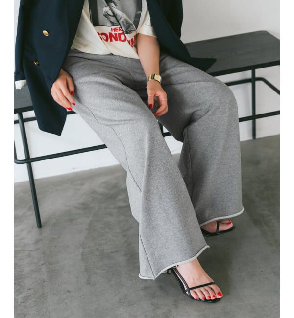 Spick and Span「《追加》スウェットルーズパンツ」|その他|