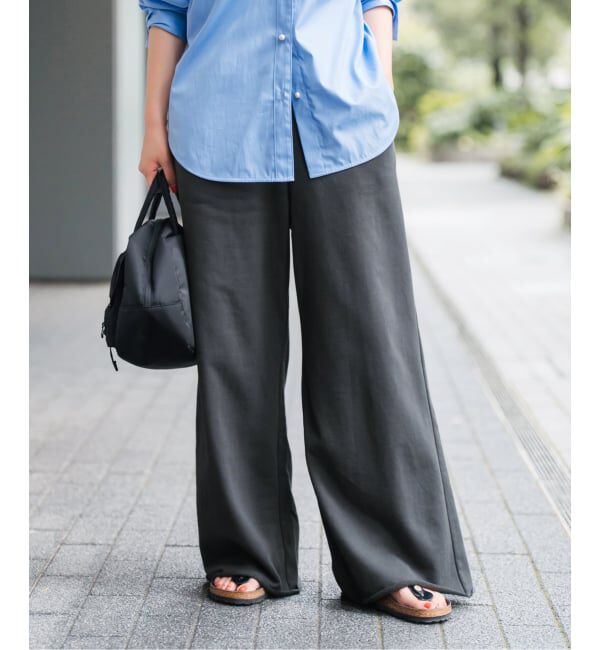 Spick and Span「《追加》スウェットルーズパンツ」|その他|