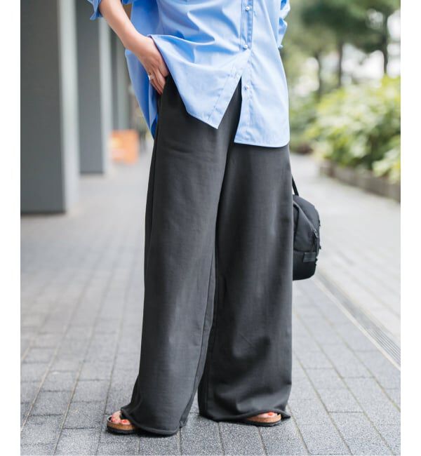 Spick and Span「《追加》スウェットルーズパンツ」|その他|