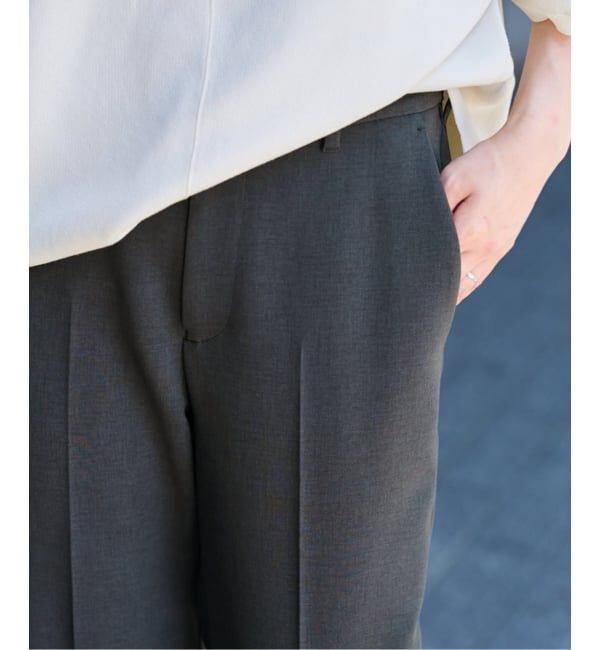 FRAMeWORK「≪一部カラーWEB限定 / 追加≫セミフレアパンツ」|スラックス|