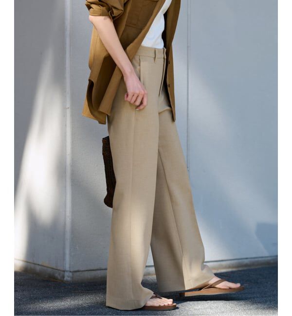 FRAMeWORK「≪一部カラーWEB限定 / 追加≫セミフレアパンツ」|スラックス|