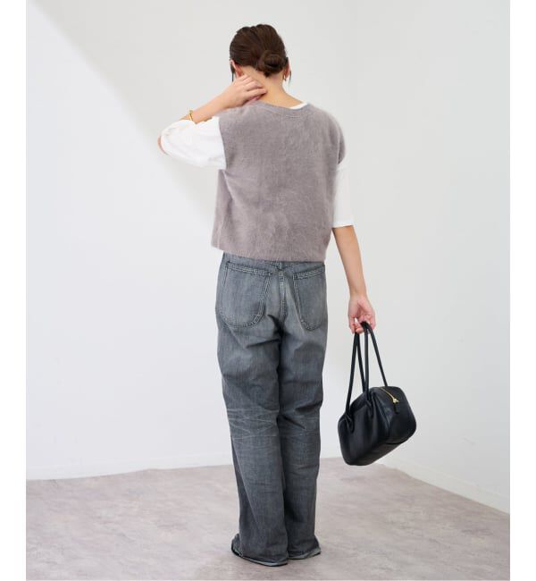 FRAMeWORK「enrica/エンリカ カシミヤシャギーベスト」|ベスト・ジレ|