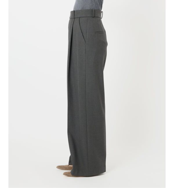 NOBLE「《追加・WEB限定カラー》TRツイル裏起毛スラックスパンツ」|スラックス|