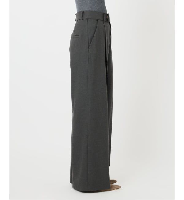 NOBLE「《追加・WEB限定カラー》TRツイル裏起毛スラックスパンツ」|スラックス|