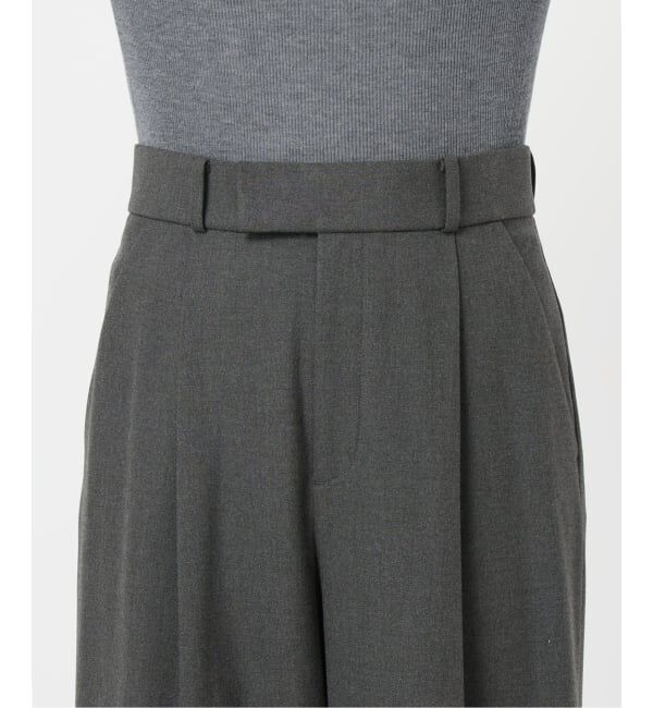 NOBLE「《追加・WEB限定カラー》TRツイル裏起毛スラックスパンツ」|スラックス|